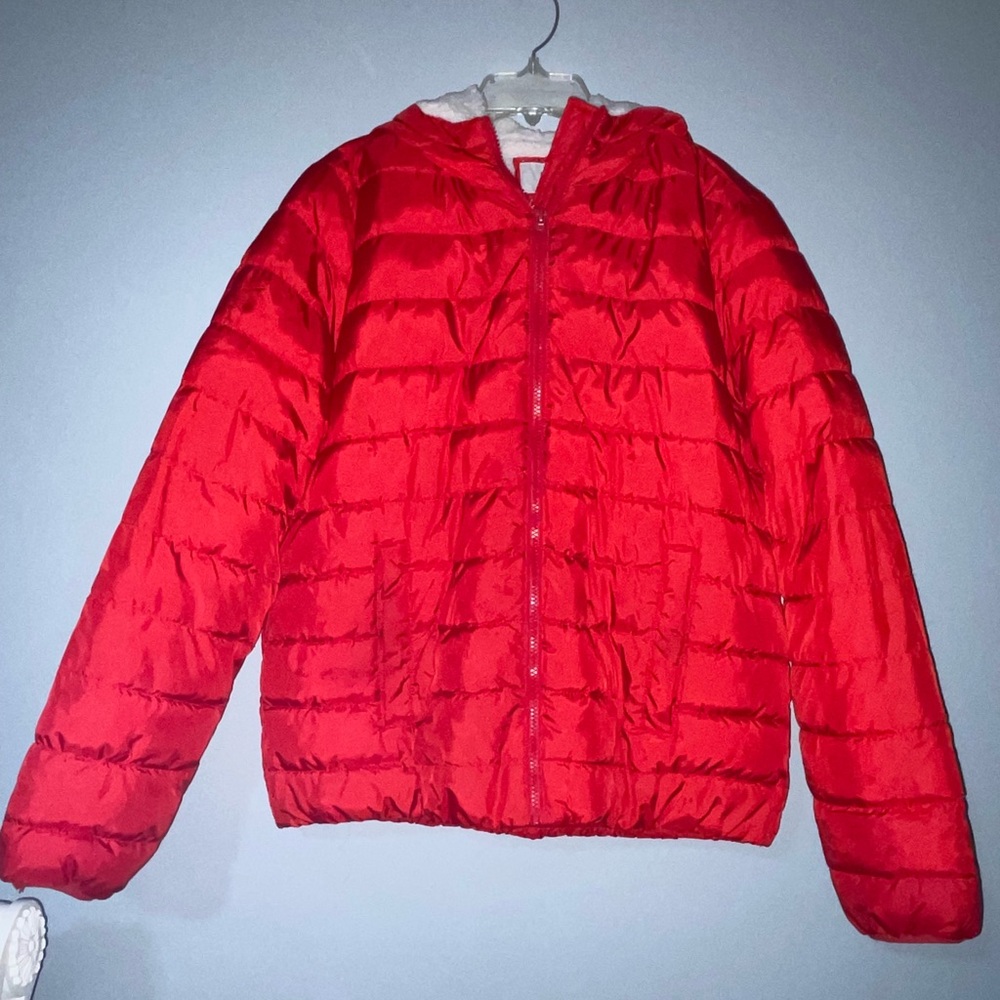 ♥️Forever 21 Red Puffer Jacket
